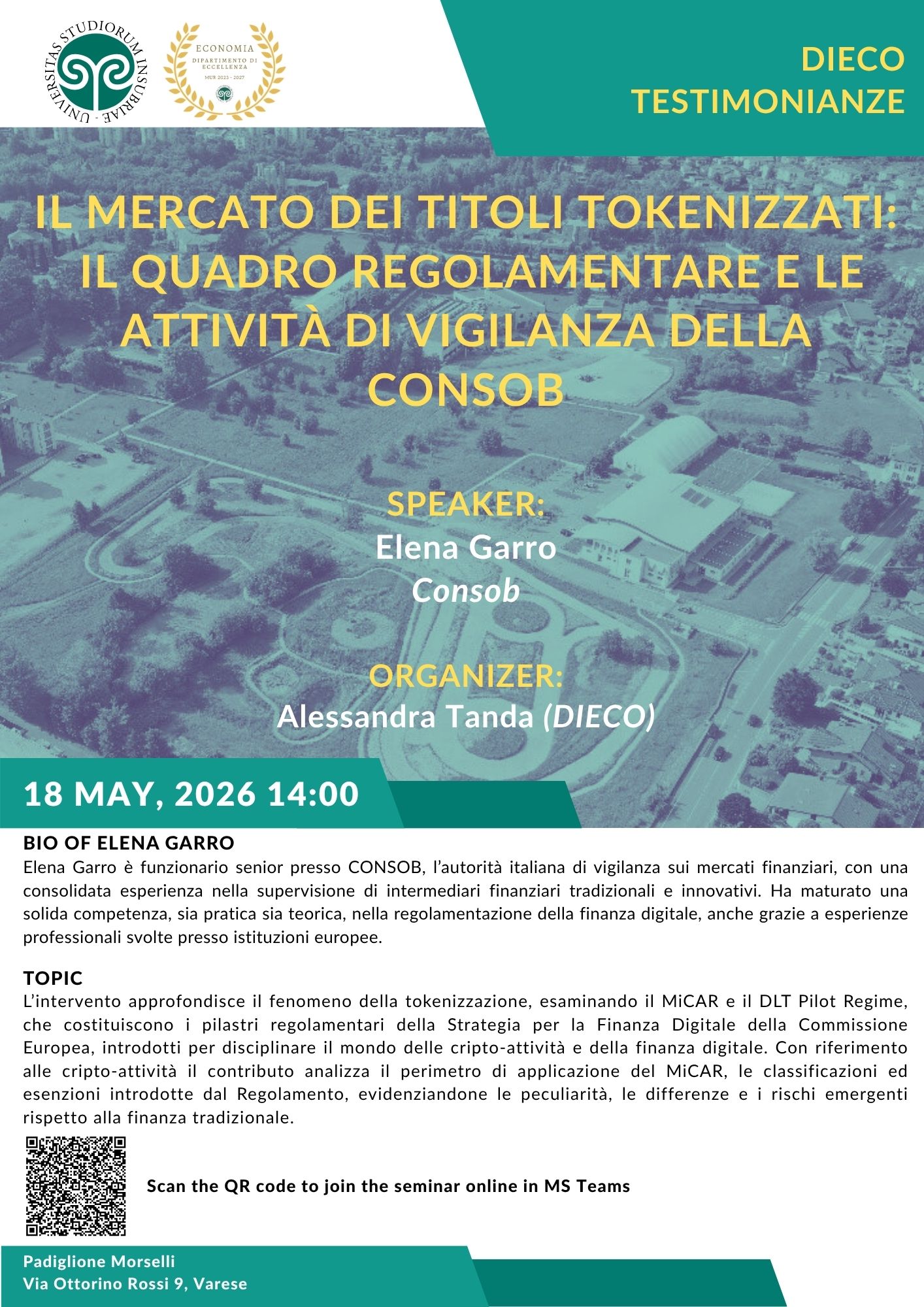 Locandina evento