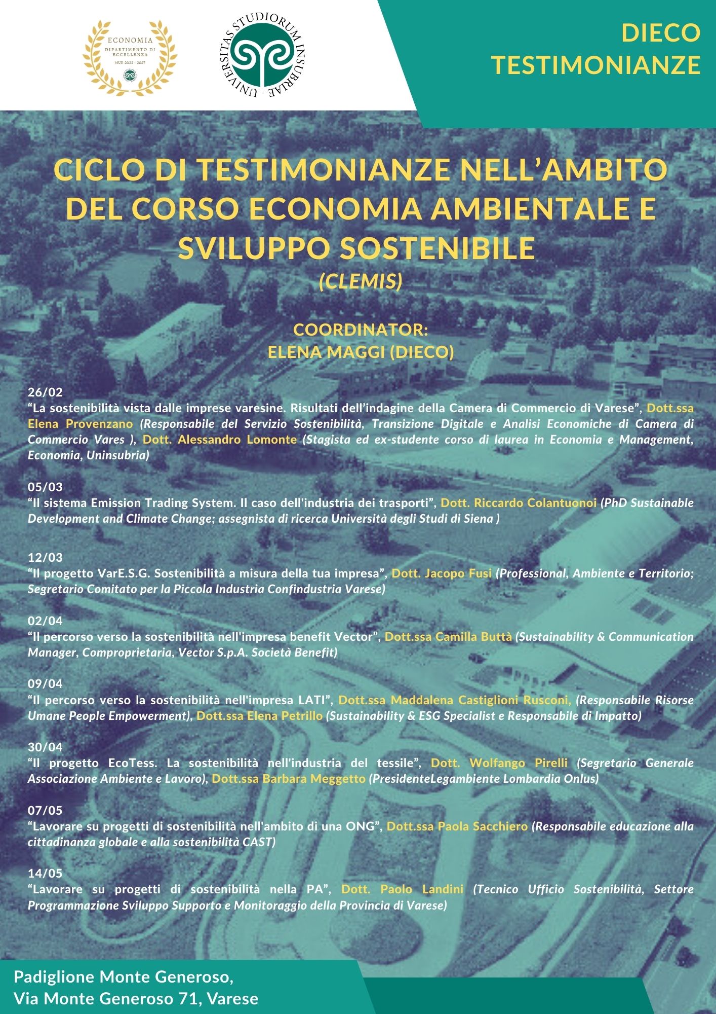 Locandina evento